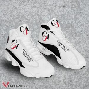 Clark Atlanta University Logo Air Jordan 13 Shoes, Best Sneaker Gifts For Fans - Vesles2014s