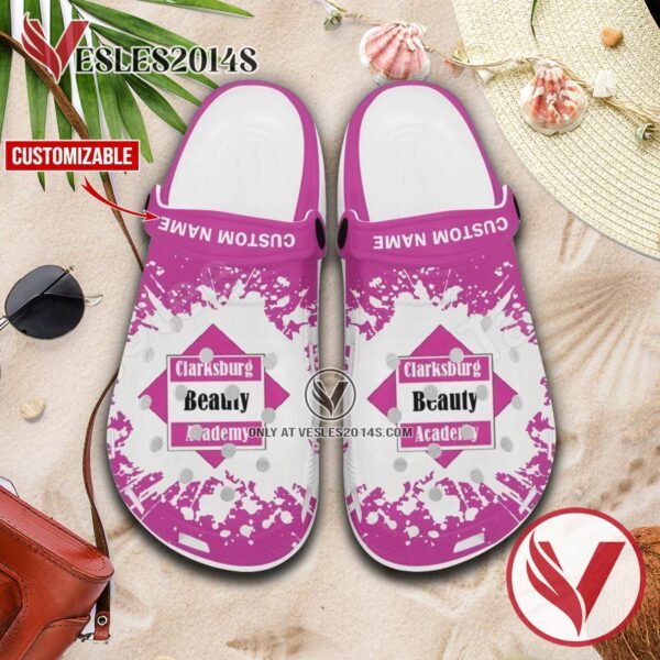 Clarksburg Beauty Academy and School of Massage Therapy Crocs Classic Clogs, Unique Footwear For Fans 1