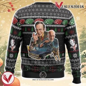 Classic Better Call Saul Ugly Christmas Sweater, Unique Christmas Gift For Fans - Vesles2014S 1