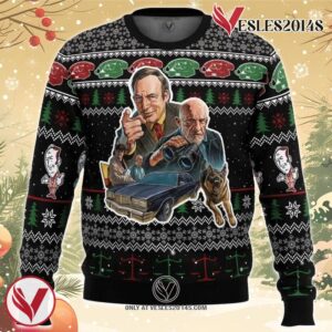 Classic Better Call Saul Ugly Christmas Sweater, Unique Christmas Gift For Fans - Vesles2014S