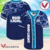 Classic Camouflage Bud Light Baseball Jersey, Perfect Gifts For Fans - Vesles2014S