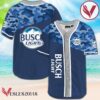 Classic Camouflage Busch Light Baseball Jersey, Perfect Gifts For Fans - Vesles2014S