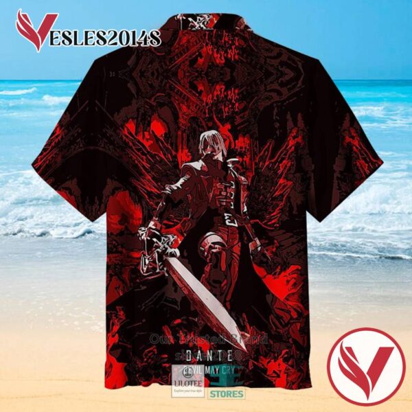 Classic Dante From Devil May Cry Casual Hawaiian Shirt, Best Gifts For Summer Vesles2014S 2