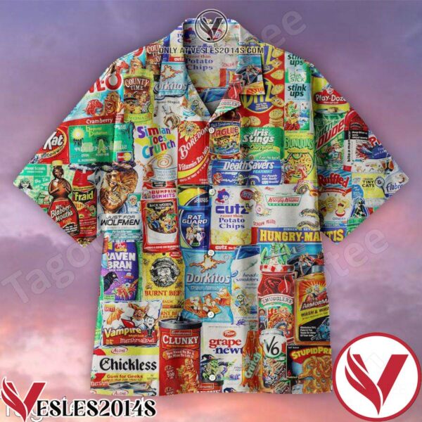 Classic Delicious Snacks Hawaiian Shirt, Unique Gifts For Friends - Vesles2014S 1