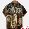 Classic Monster Ive Forever Halloween Hawaiian Shirt, Unique Gifts For Friends - Vesles2014S 1