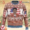 Clayton Bigsby Let That Hate Out Chappelle’s Show Ugly Christmas Sweater, Unique Christmas Gift For Fans - Vesles2014S
