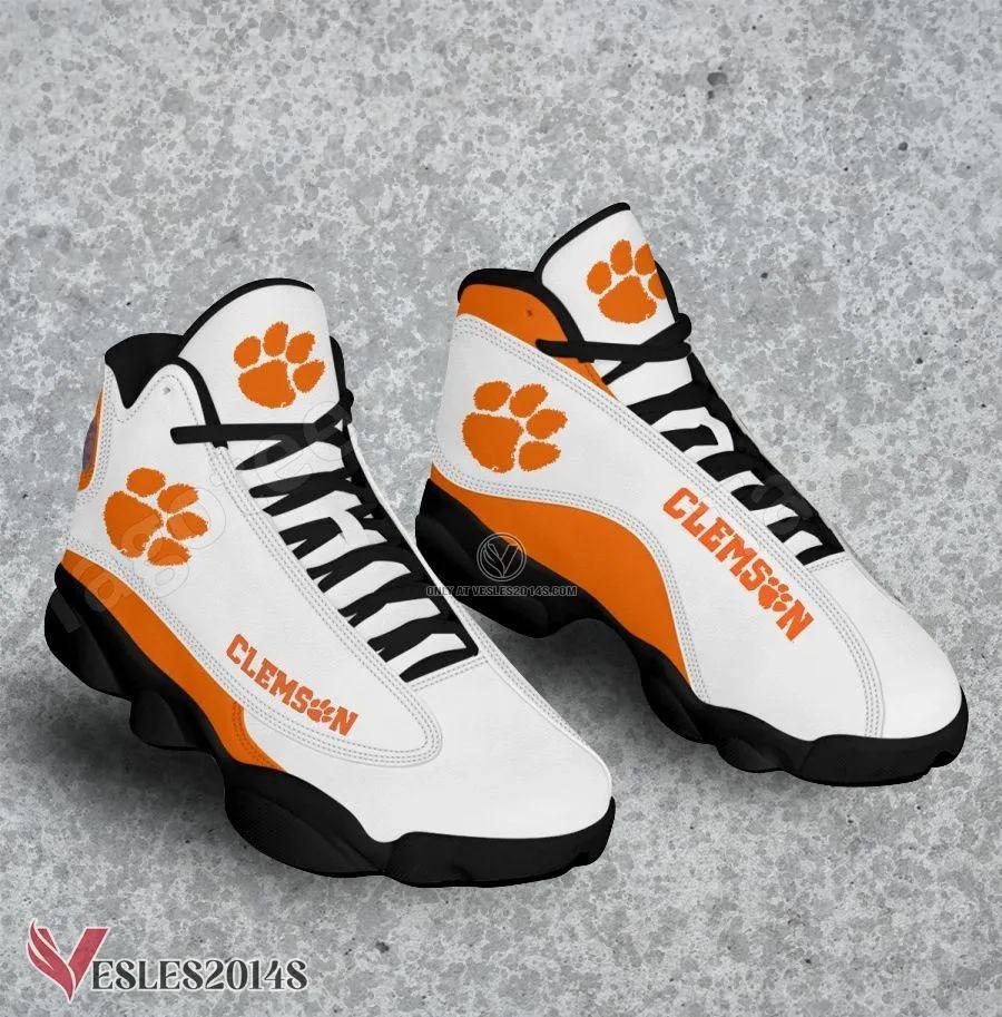 Clemson NCAA Logo Air Jordan 13 Shoes, Best Sneaker Gifts For Fans - Vesles2014s 1