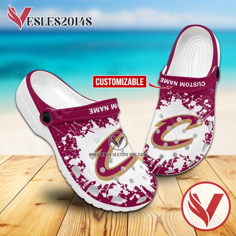 Cleveland Cavaliers Crocs Clogs, Unique Footwear For Fans