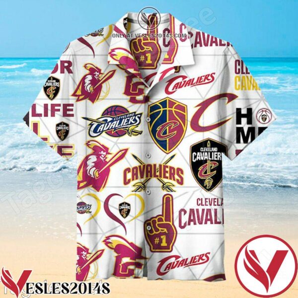 Cleveland Cavaliers Number One Vintage Hawaiian Shirt, Unique Gifts For Friends - Vesles2014S 1