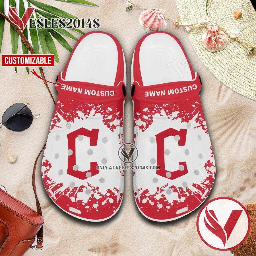 Cleveland Guardians Custom Crocs Clogs, Unique Footwear For Fans 1