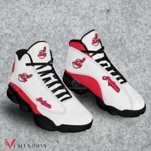 Cleveland Indians Logo Air Jordan 13 Shoes, Best Sneaker Gifts For Fans - Vesles2014s 1