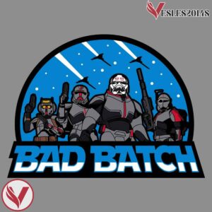 Clone Force 99 The Bad Batch Red Gray Jersey, For Starwar Fans - Vesles2014S 4