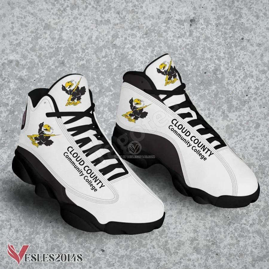 Cloud County Community College Air Jordan 13 Shoes, Best Sneaker Gifts For Fans - Vesles2014s