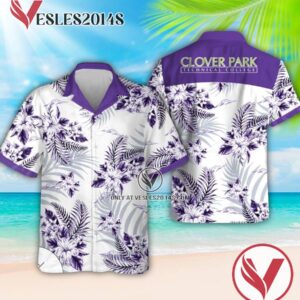 Clover Park Technical College Short Sleeve Aloha Combo Hawaiian, Best Outfit For Holiday - Vesles2014S 1