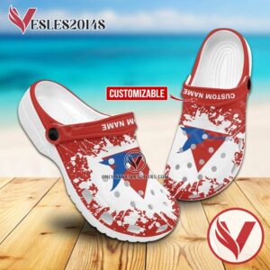 Club Bigua Custom Crocs Clogs, Unique Footwear For Fans