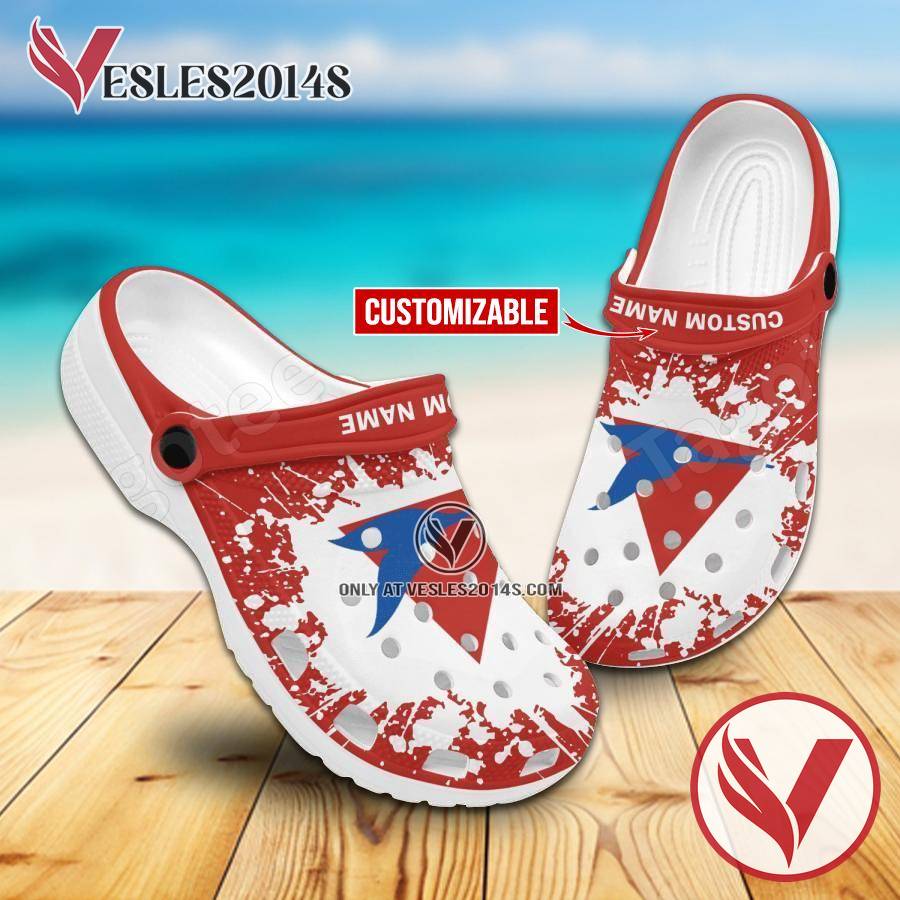 Club Bigua Custom Crocs Clogs, Unique Footwear For Fans