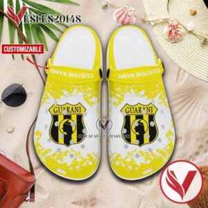 Club Guarani Custom Name Crocs Clogs, Unique Footwear For Fans 1
