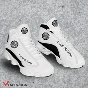Club Olimpia Logo Air Jordan 13 Shoes, Best Sneaker Gifts For Fans - Vesles2014s