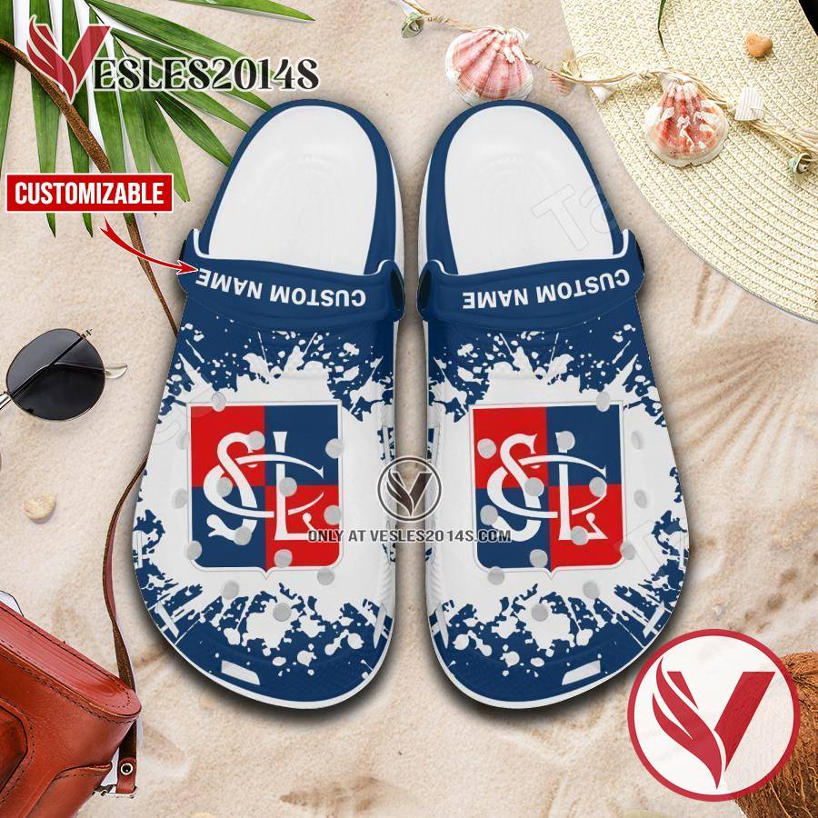 Club San Luis Logo Crocs Clogs, Unique Footwear For Fans 1