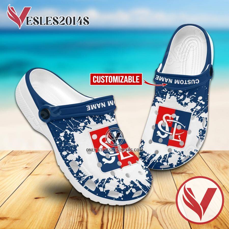 Club San Luis Logo Crocs Clogs, Unique Footwear For Fans