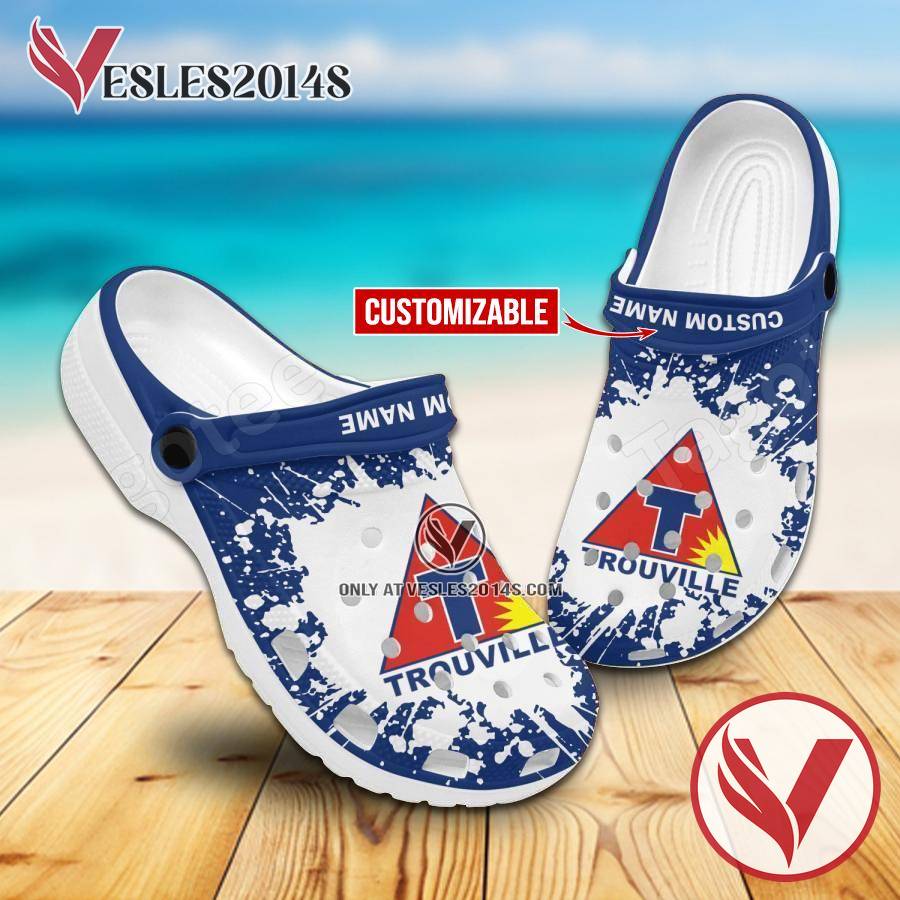 Club Trouville Custom Crocs Clogs, Unique Footwear For Fans