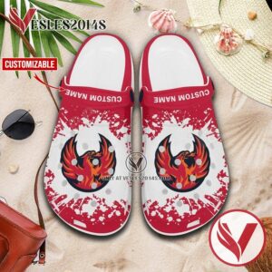 Coachella Valley Firebirds Logo Crocs Clogs, Unique Footwear For Fans 1