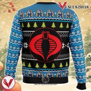 Cobra Commander Christmas Ugly Christmas Sweater, Unique Christmas Gift For Fans - Vesles2014S 3
