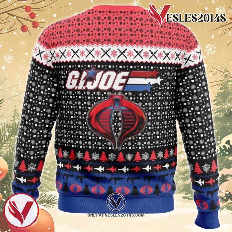 Cobra G.I. Joe Ugly Christmas Sweater, Unique Christmas Gift For Fans - Vesles2014S 1