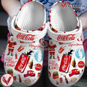 Coca Cola Crocs Crocband Clogs Shoes Comfortable For Men Women and Kids, Unique Gift From  Vesles2014S