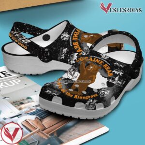 Cocaine Bear Movie Crocs Crocband Clogs Shoes Comfortable For Men Women and Kids - Vesles2014S 2