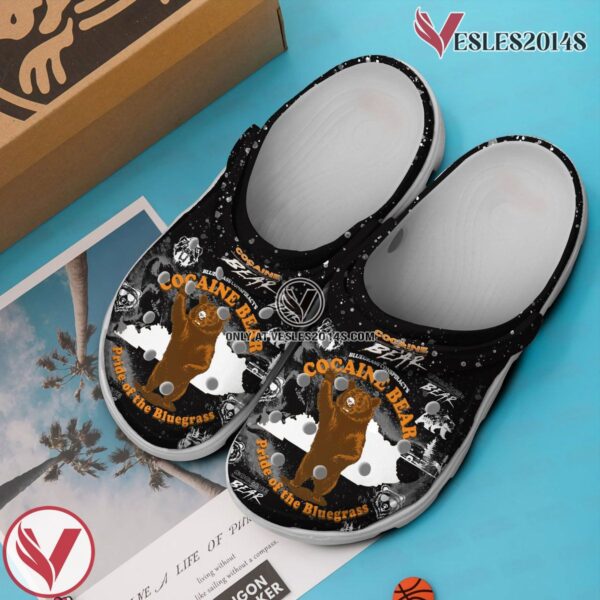 Cocaine Bear Movie Crocs Crocband Clogs Shoes Comfortable For Men Women and Kids - Vesles2014S 3