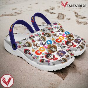 Coco Disney Cartoon Crocs Crocband Clogs Shoes Comfortable For Men Women and Kids Style 1, Unique Gift From  Vesles2014S 2