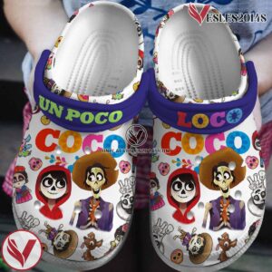 Coco Disney Cartoon Crocs Crocband Clogs Shoes Comfortable For Men Women and Kids Style 1, Unique Gift From  Vesles2014S