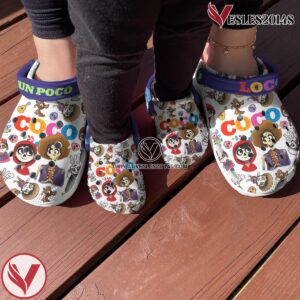 Coco Disney Cartoon Crocs Crocband Clogs Shoes Comfortable For Men Women and Kids Style 1, Unique Gift From  Vesles2014S 4