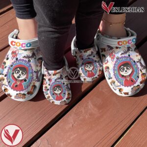 Coco Disney Cartoon Crocs Crocband Clogs Shoes Comfortable For Men Women and Kids Style 2, Unique Gift From  Vesles2014S 2
