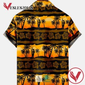 Coconut Tree Print Casual Breathable Hawaiian Shirt, Best Gifts For Summer Vesles2014S 2