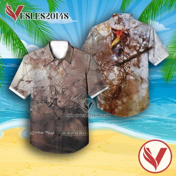 Cocteau Twins Head Over Heels Album Cover Hawaiian Shirt, Unique Gifts For Music Lovers - Vesles2014S