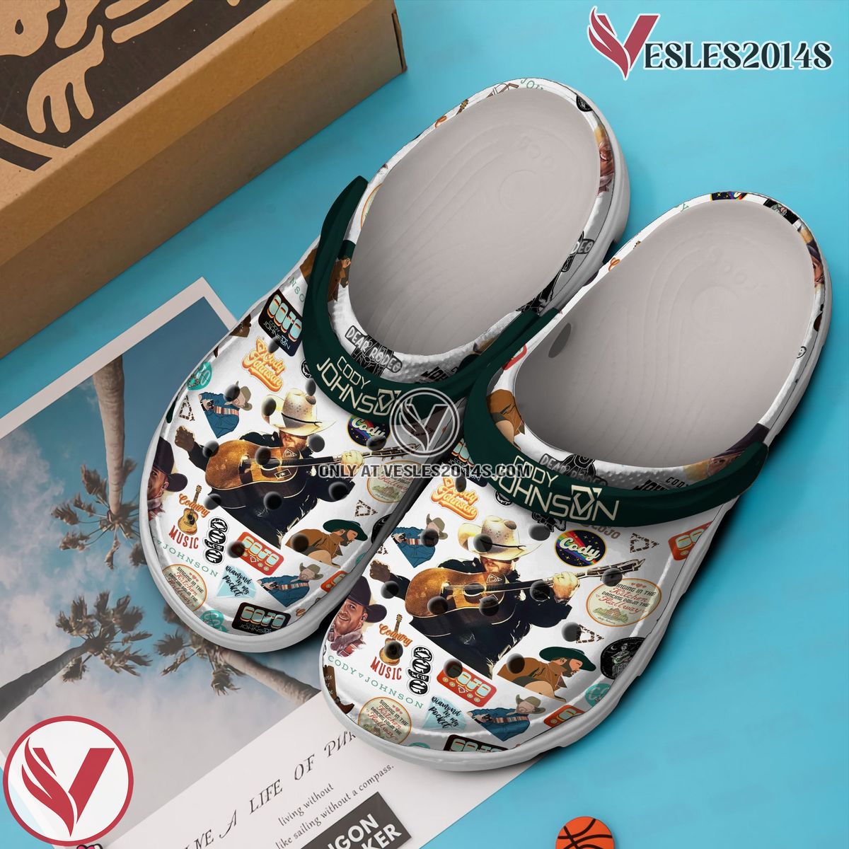 Cody Johnson Music Crocs Crocband Clogs Shoes, Unique Gifts For Fans Style 2 - Vesles2014S 2