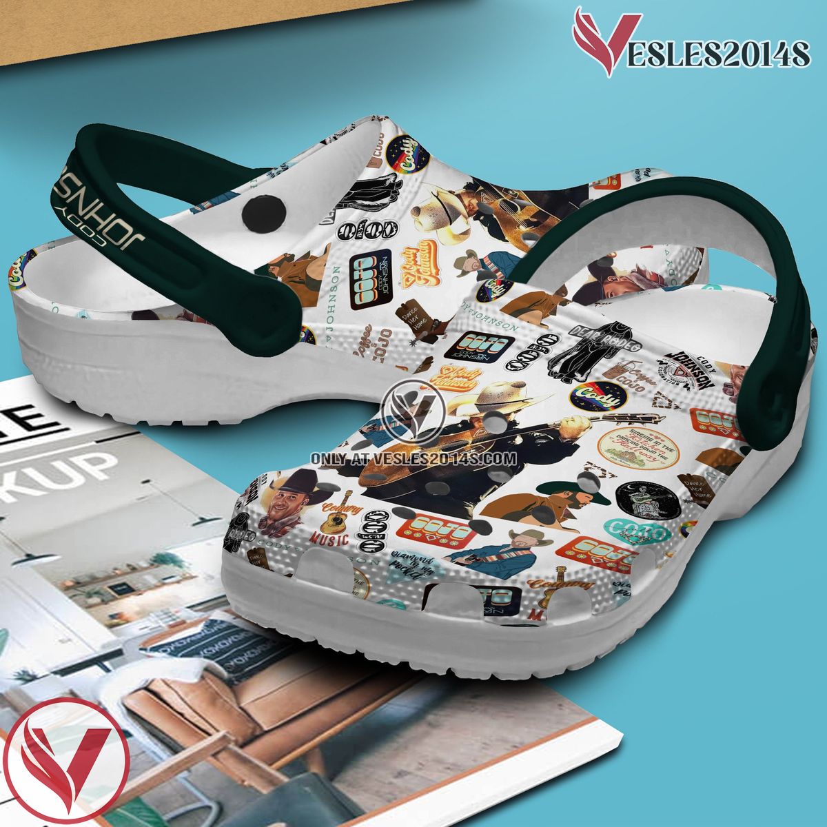 Cody Johnson Music Crocs Crocband Clogs Shoes, Unique Gifts For Fans Style 2 - Vesles2014S 3