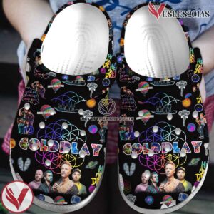 Coldplay Music Crocs Crocband Clogs Shoes, Unique Gifts For Fans Style 3 - Vesles2014S