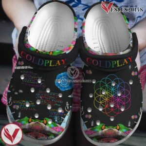 Coldplay Music Crocs Crocband Clogs Shoes, Unique Gifts For Fans Style 6 - Vesles2014S