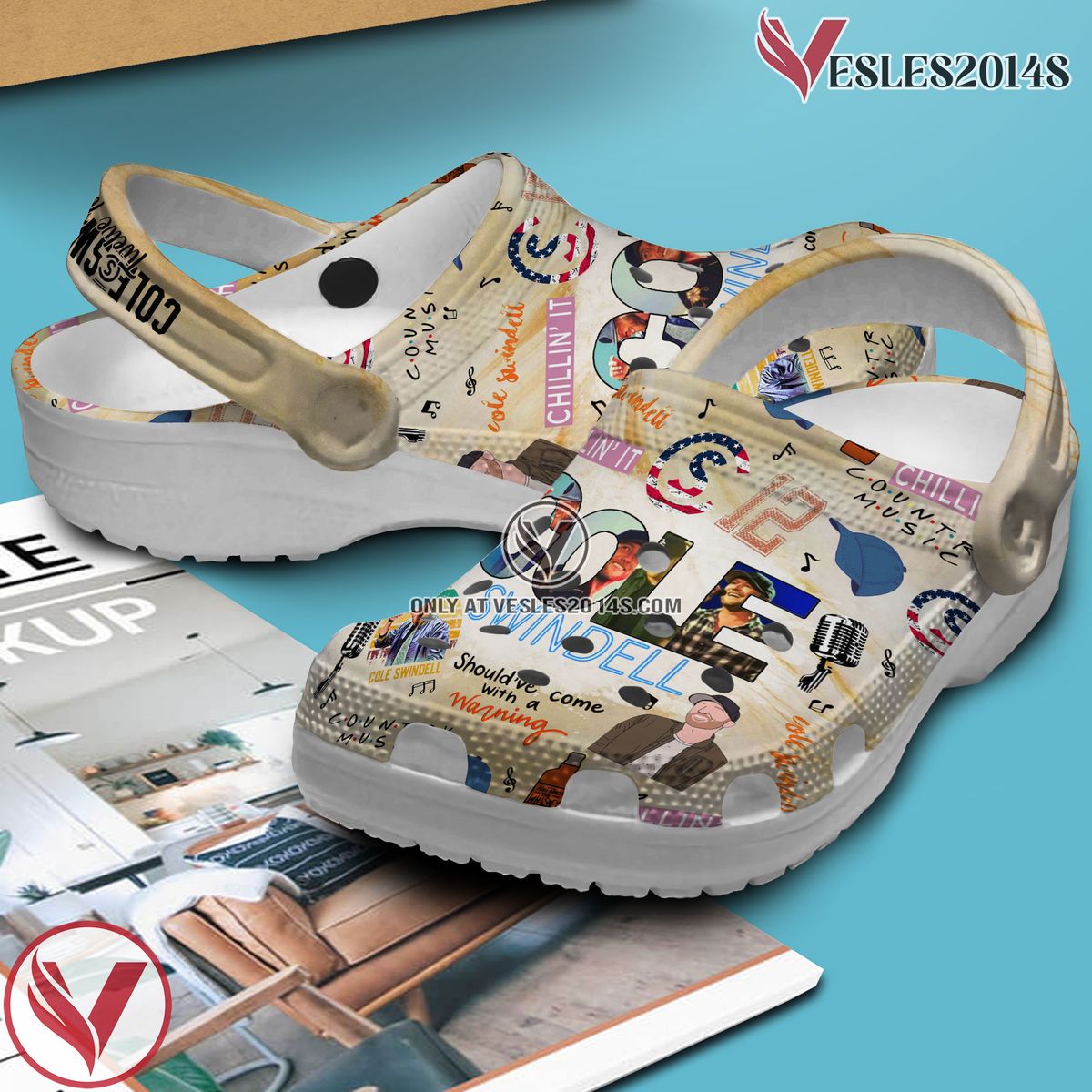 Cole Swindell Music Crocs Crocband Clogs Shoes, Unique Gifts For Fans Style 4 - Vesles2014S 3