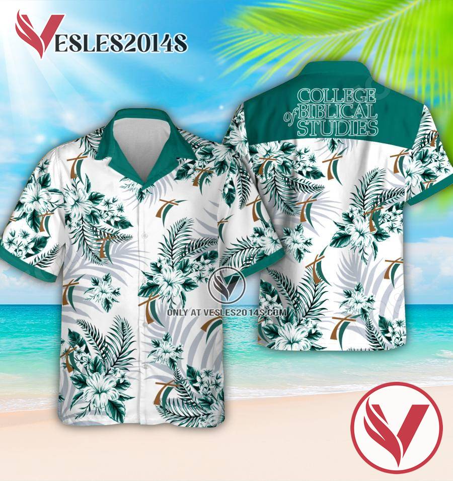 College of Biblical Studies-Houston Logo Hawaiian Suit, Perfect Gifts Idea In Holiday - Vesles2014S 1
