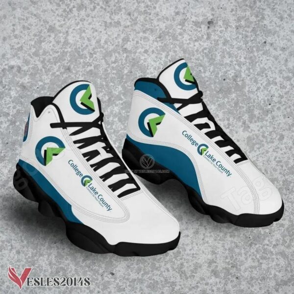 College of Lake County Air Jordan 13 Shoes, Best Sneaker Gifts For Fans - Vesles2014s