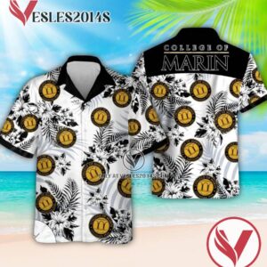College of Marin Hawaiian Suit, Perfect Gifts Idea In Holiday - Vesles2014S 1