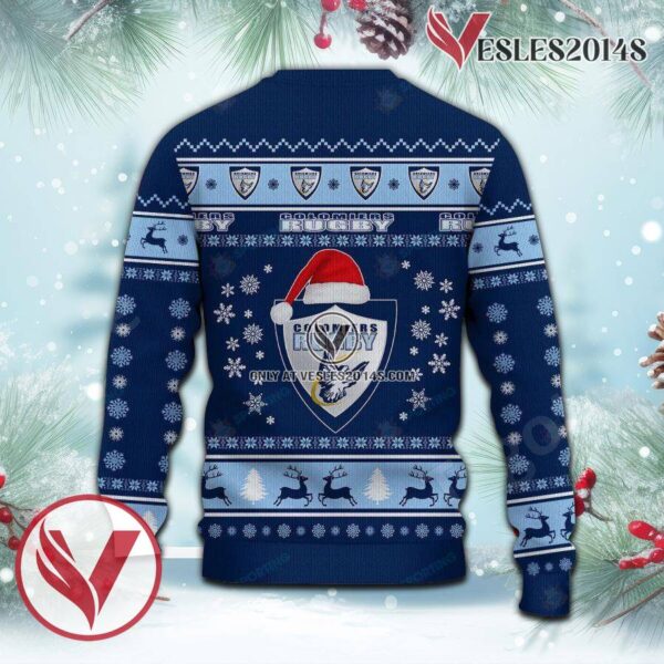 Colomiers rugby Sport Ugly Christmas Sweater, Unique Gifts For Fans - Vesles2014aS 3