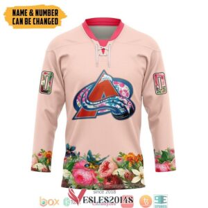 Colorado Avalanche Custom Name And Number Hockey Jersey, Trending Gifts For Fans - Vesles2014s