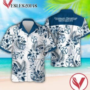 Colorado Christian University Short Sleeve Aloha Combo Hawaiian, Best Outfit For Holiday - Vesles2014S 1