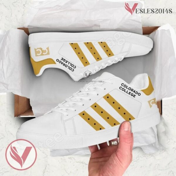 Colorado College Logo Stan Smith Shoes For Men And Womens - Vesles2014s