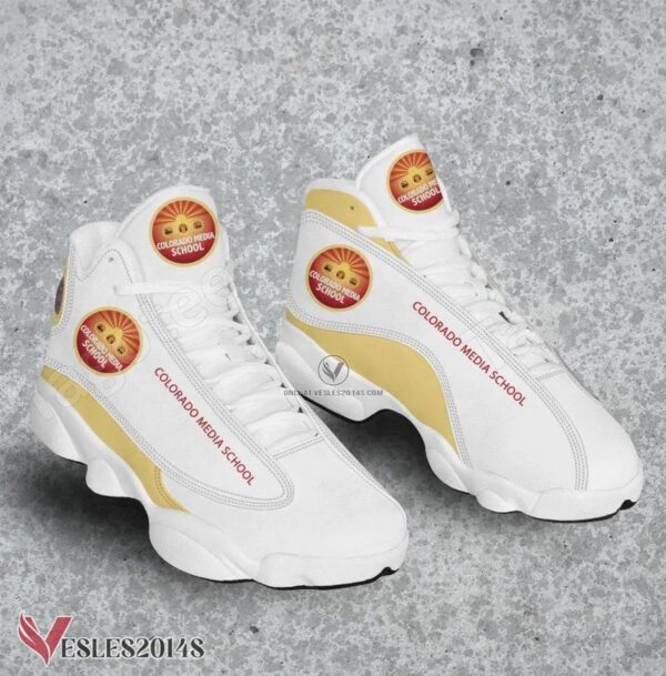 Colorado Media School Air Jordan 13 Shoes, Best Sneaker Gifts For Fans - Vesles2014s
